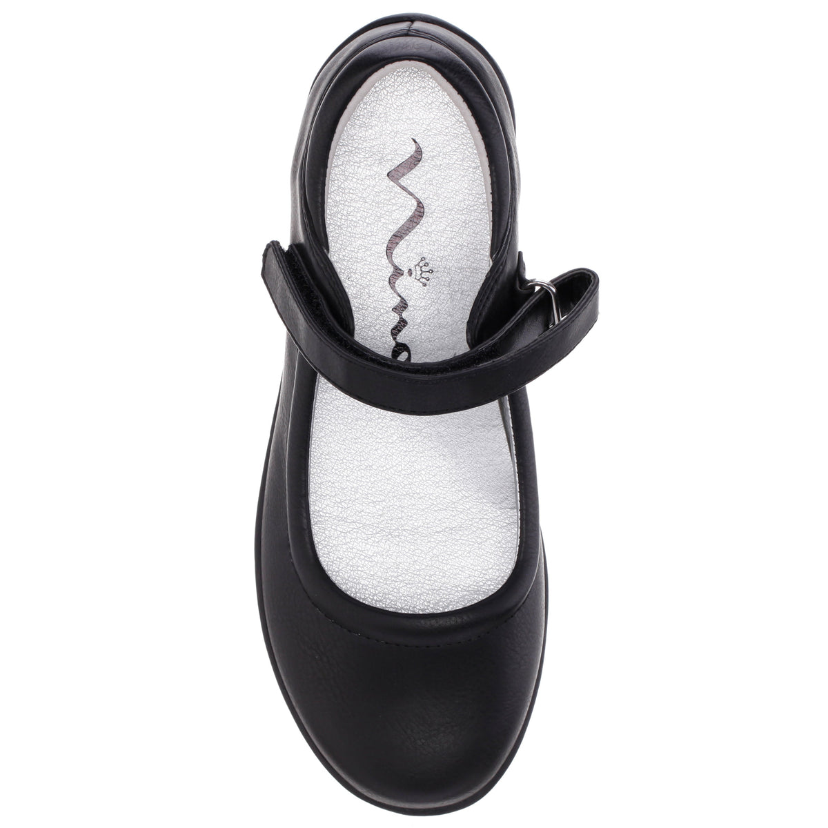 Girls Dallas Black Mary Jane Flats | Nina Shoes