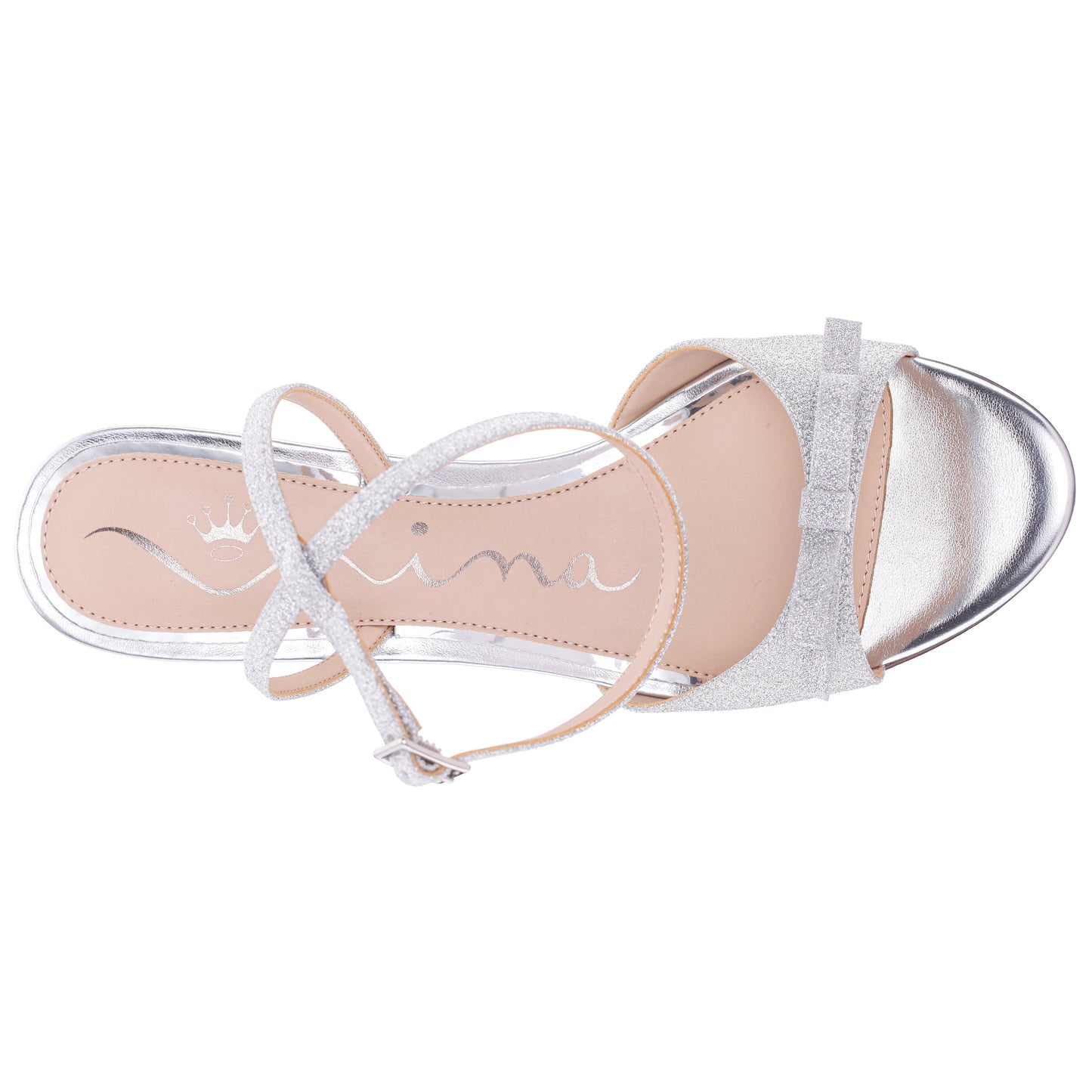 Vicci Silver Sandal High-Heel | Nina Shoes