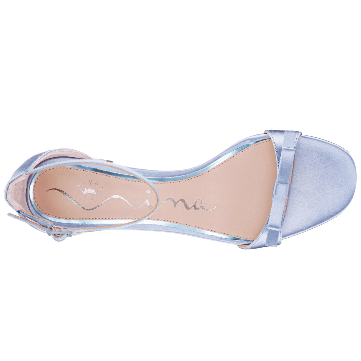 Bia Blue Sandal Mid-Heel | Nina Shoes