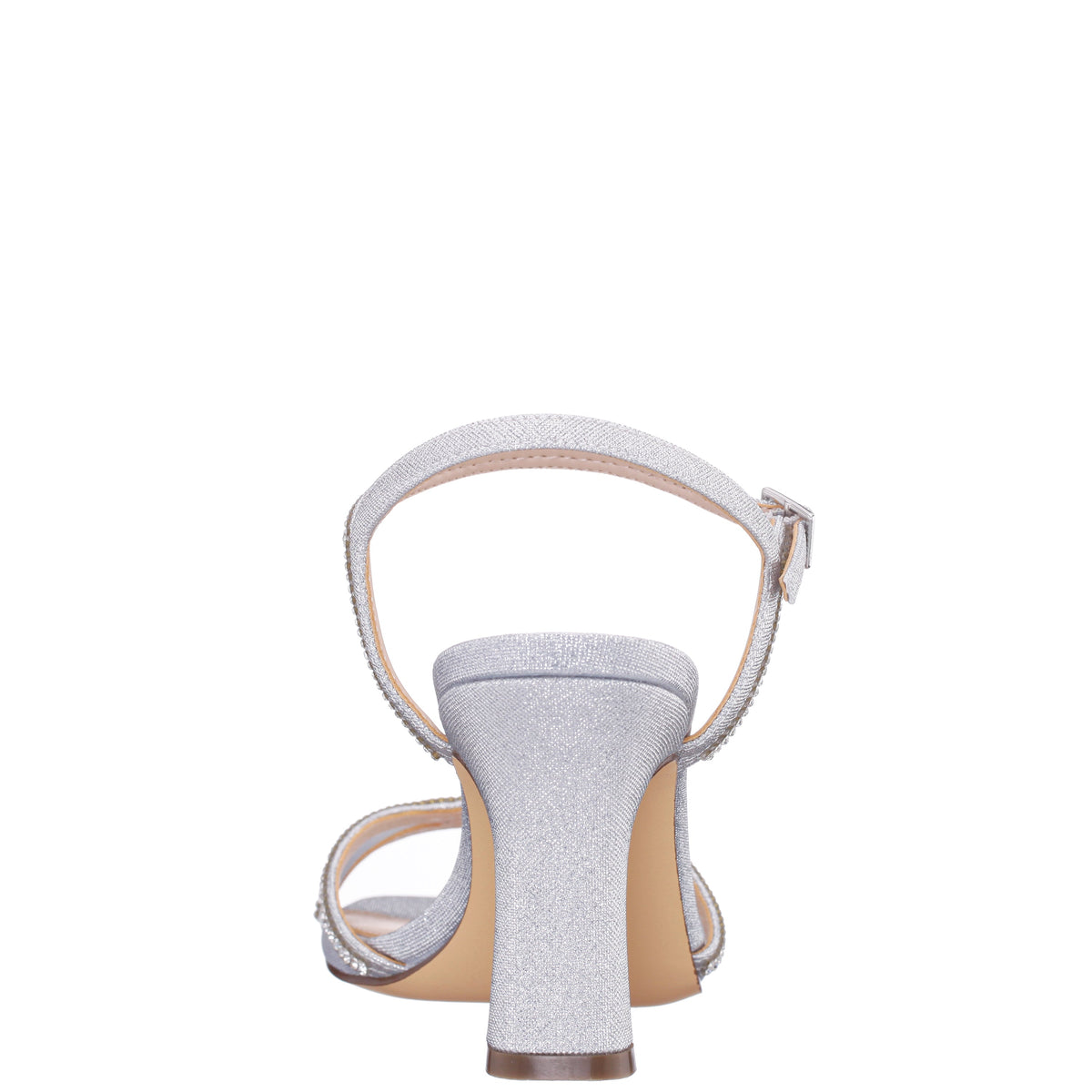 Adela Silver Sandal High-Heel | Nina Shoes