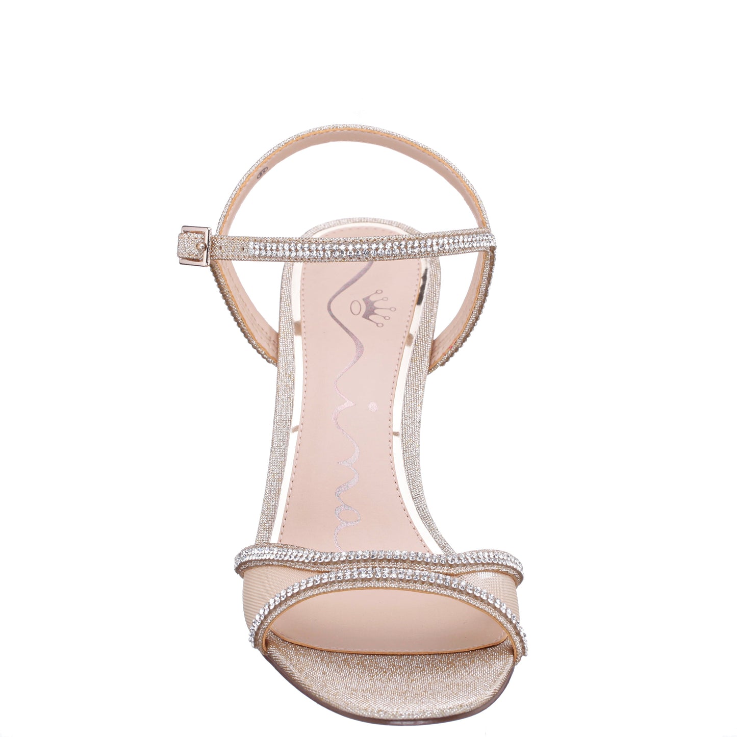 Adela Gold Sandal High-Heel | Nina Shoes