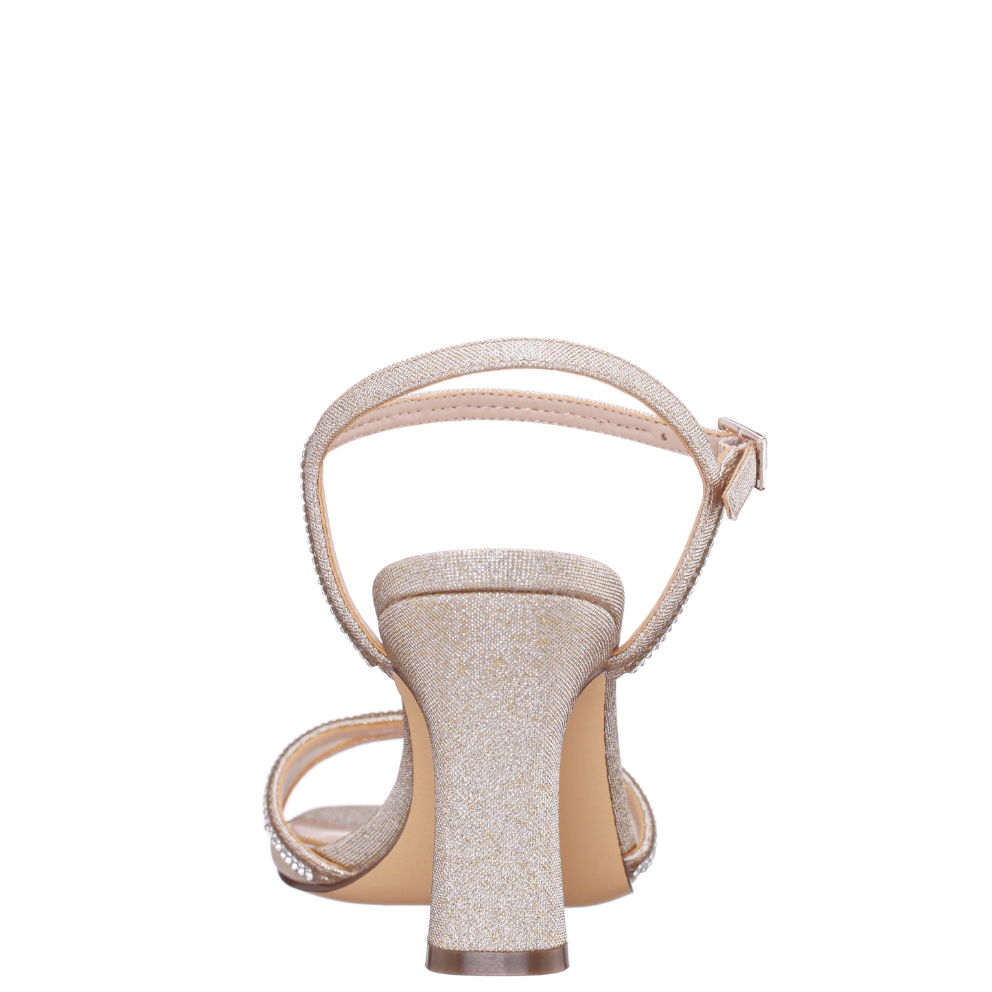 Adela Gold Sandal High-Heel | Nina Shoes
