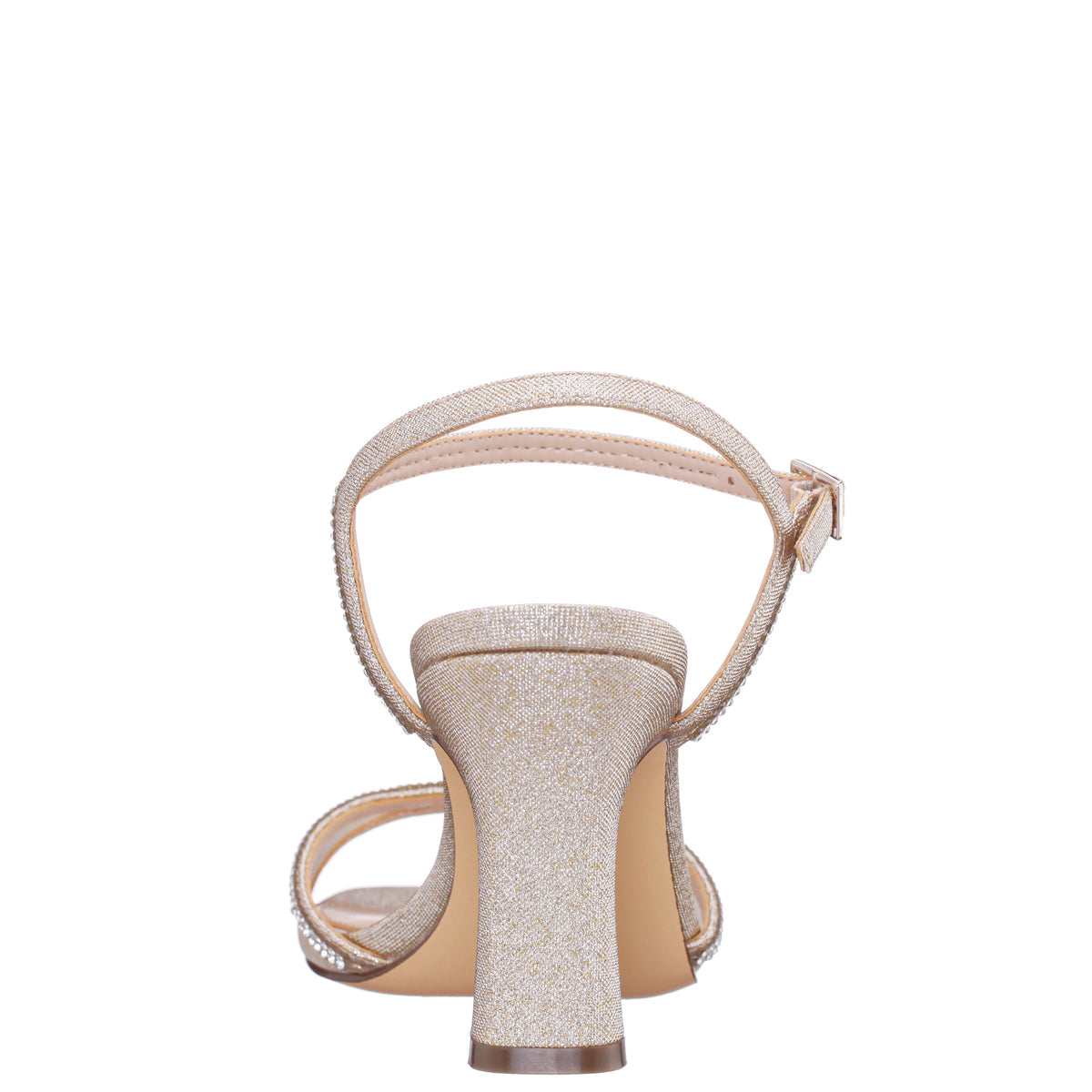 Adela Gold Sandal High-Heel | Nina Shoes