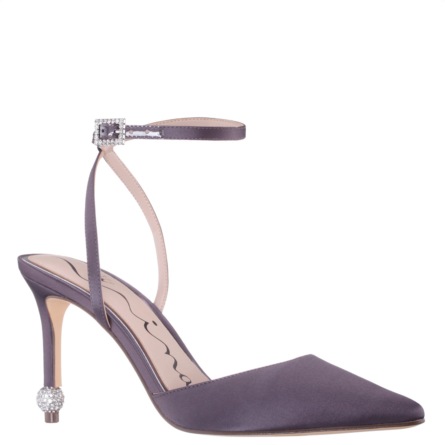 Nasha Grey High-Heel Pumps | Nina Shoes