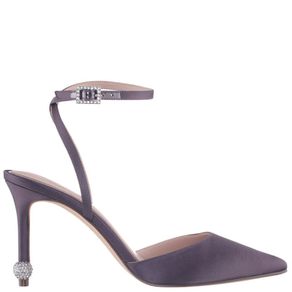 Nasha Grey High-Heel Pumps | Nina Shoes
