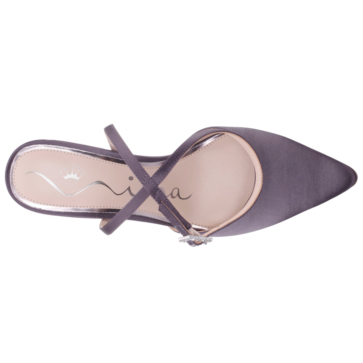 Nasha Grey High-Heel Pumps | Nina Shoes
