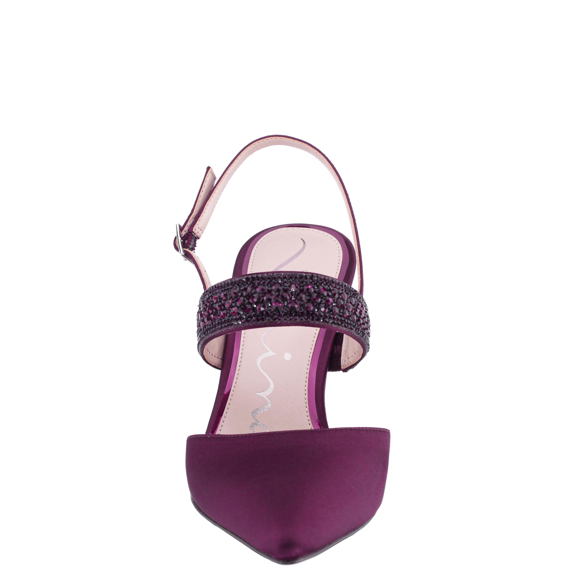 Trista Red Mid-Heel Pumps hi | Nina Shoes