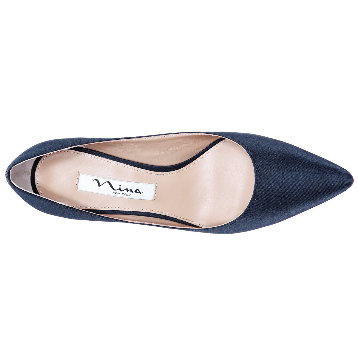 Nina60 Blue Mid-Heel Classic Pump | Nina Shoes
