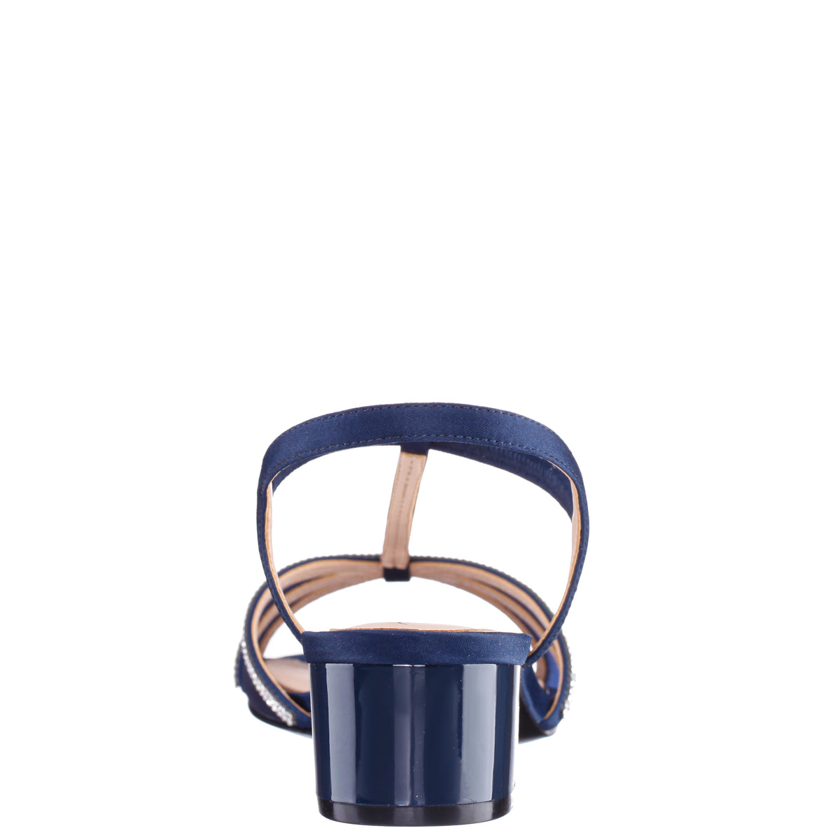 Goldie Blue Sandal Low-Heel | Nina Shoes