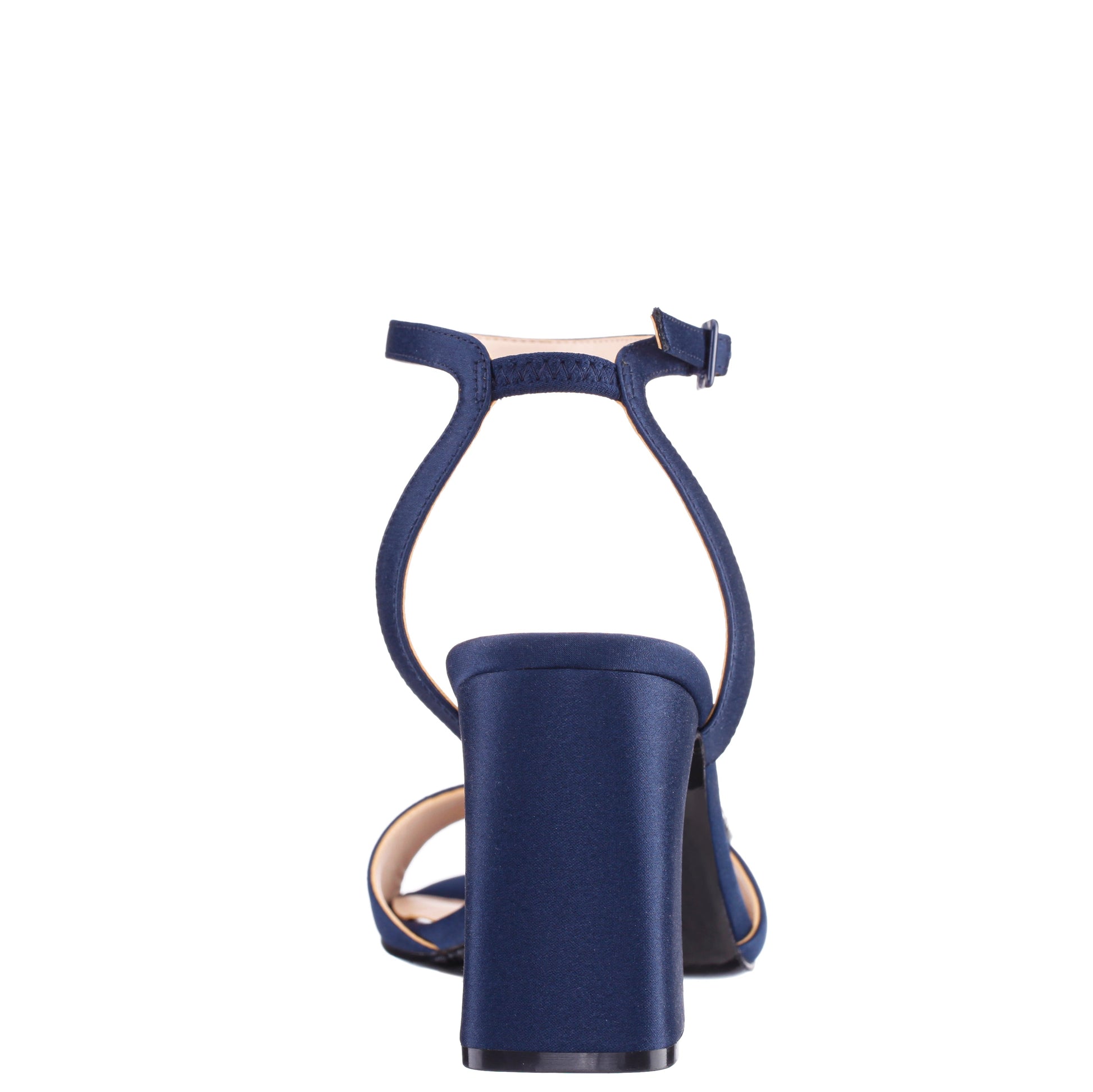Quenbie Blue Sandal Mid-Heel | Nina Shoes