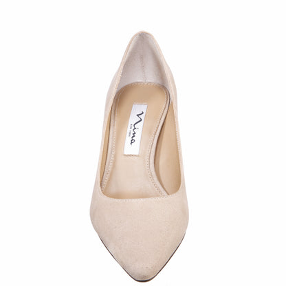 Nina60 Beigette Mid-Heel Classic Pump | Nina Shoes