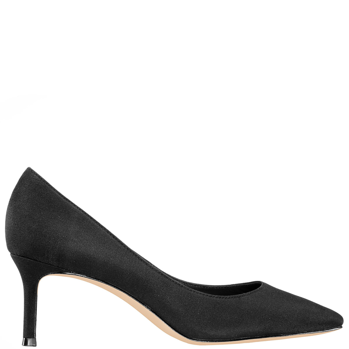 Nina60 Black Mid-Heel Classic Pump | Nina Shoes