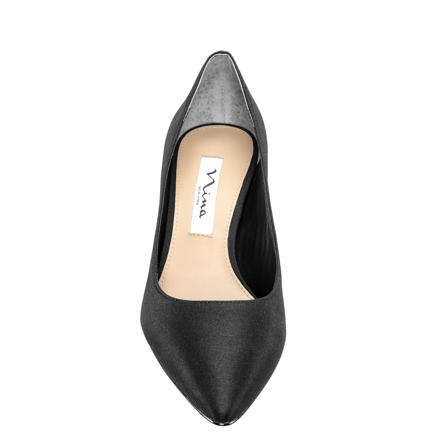 Nina60 Black Mid-Heel Classic Pump | Nina Shoes