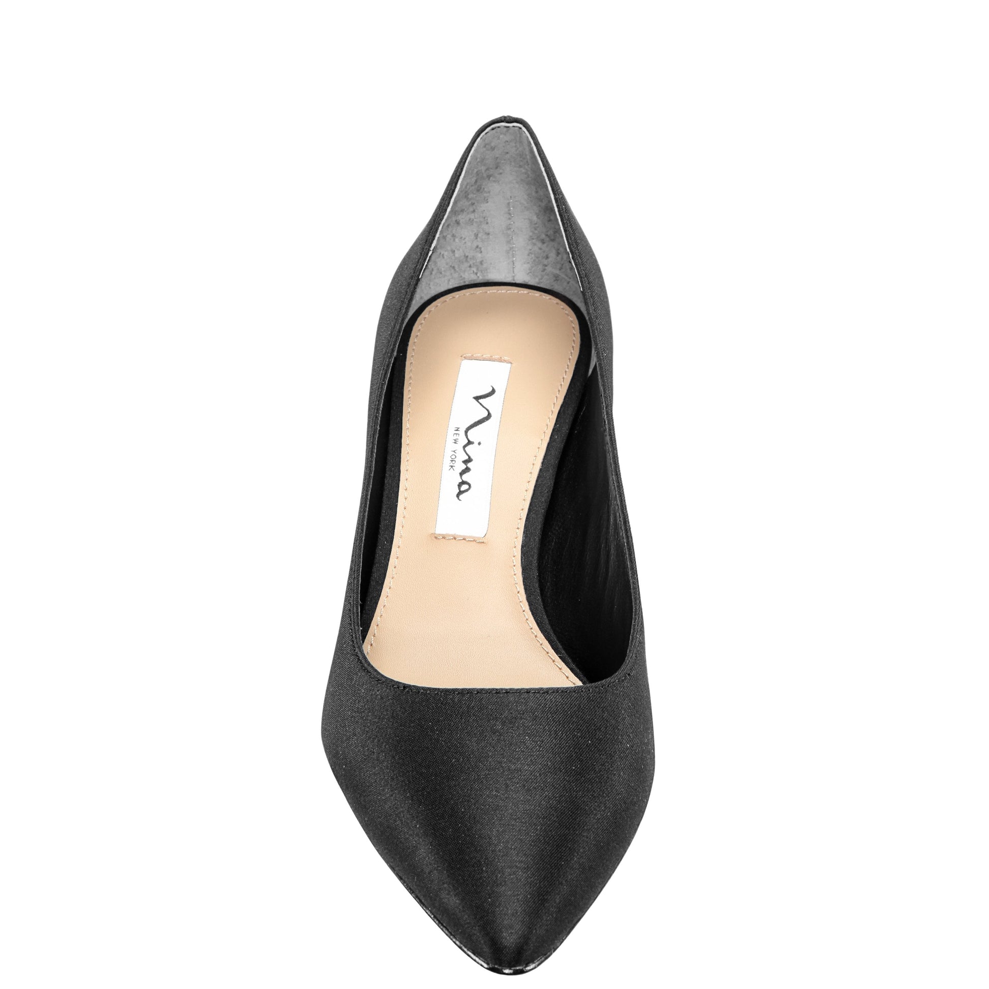 Nina60 Black Mid-Heel Classic Pump | Nina Shoes