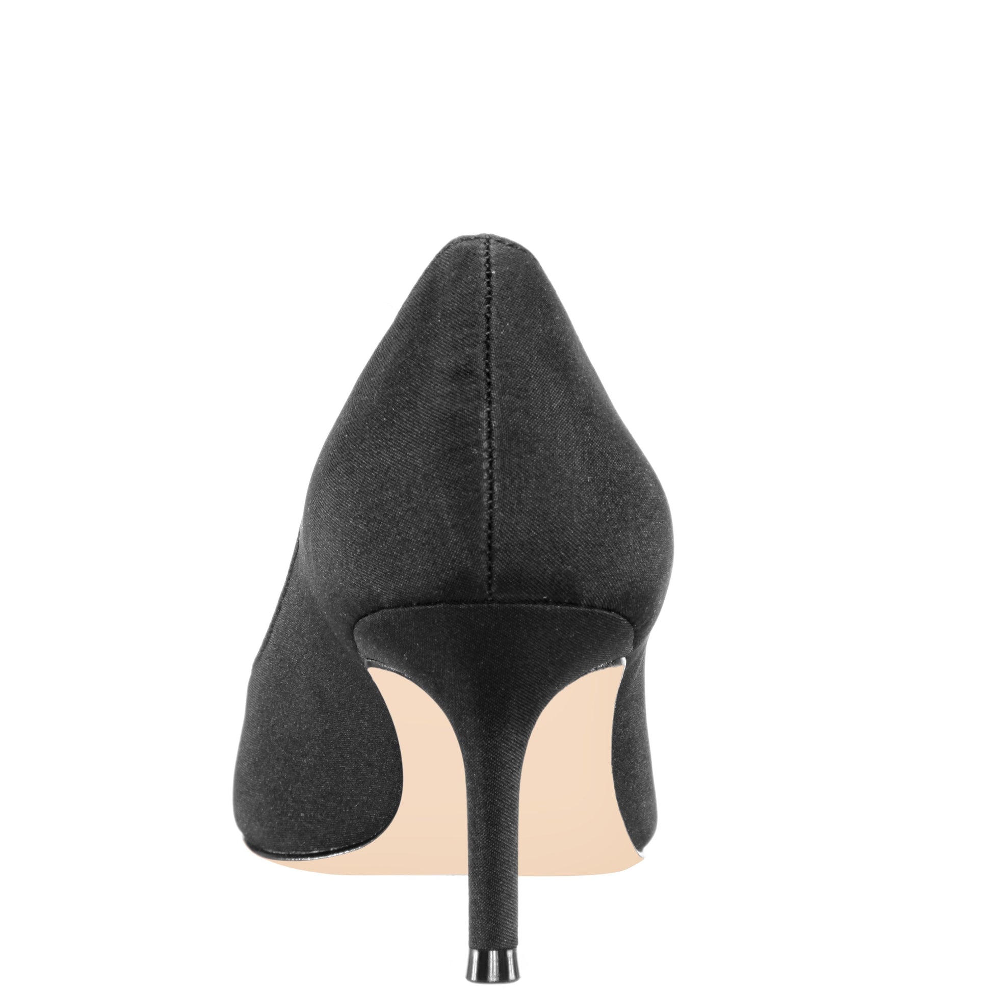 Nina60 Black Mid-Heel Classic Pump | Nina Shoes