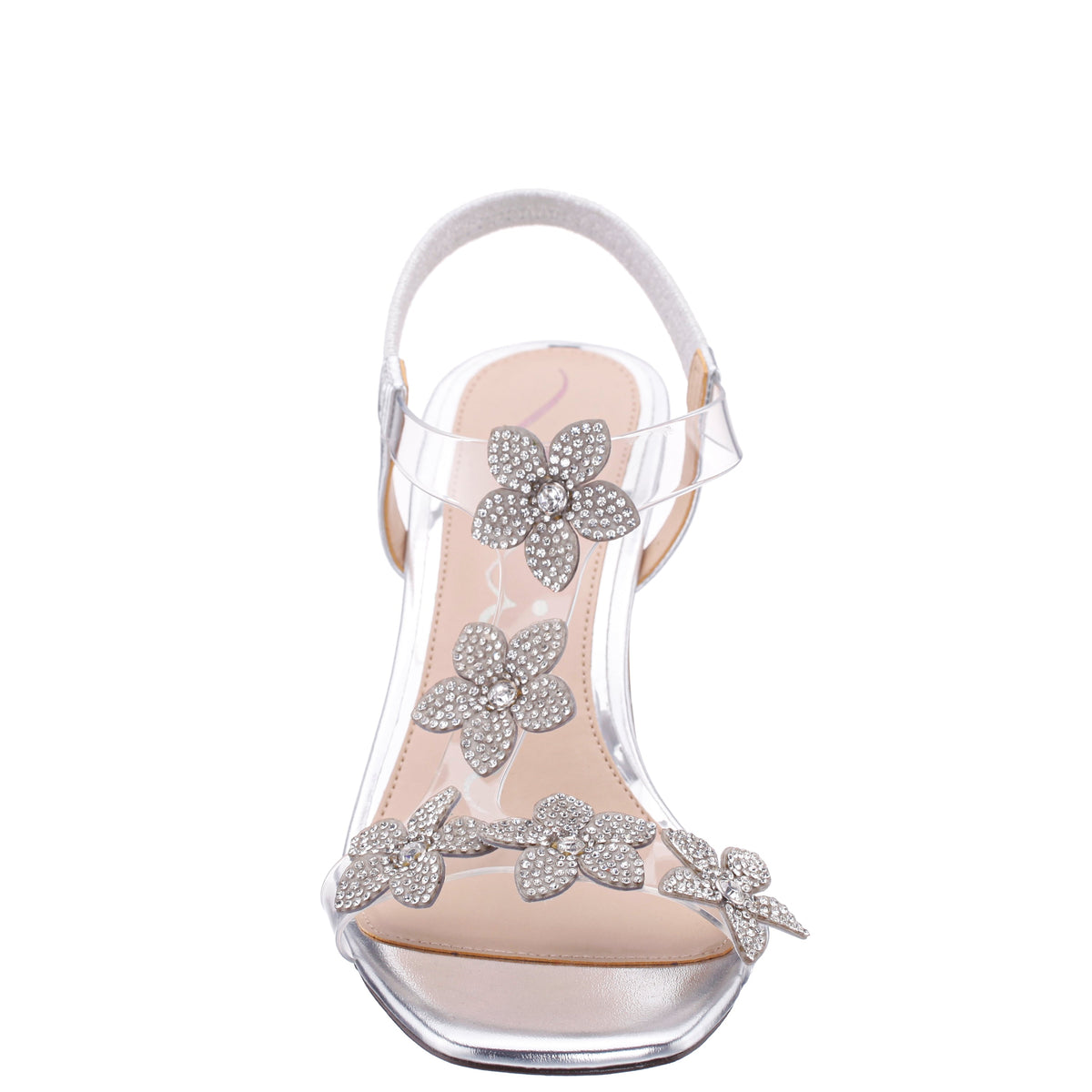 Annmari Silver Sandal High-Heel | Nina Shoes