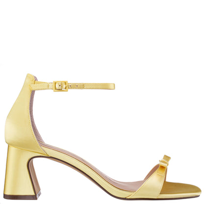 Bia Yellow Sandal Mid-Heel | Nina Shoes