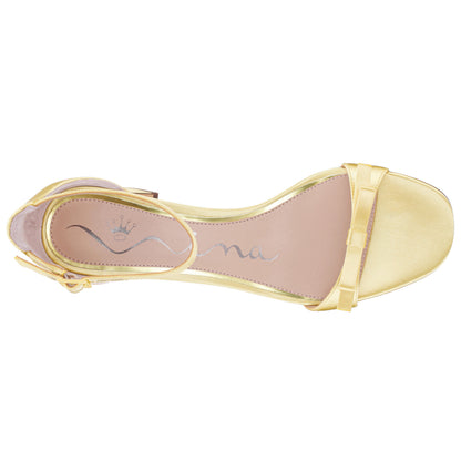 Bia Yellow Sandal Mid-Heel | Nina Shoes