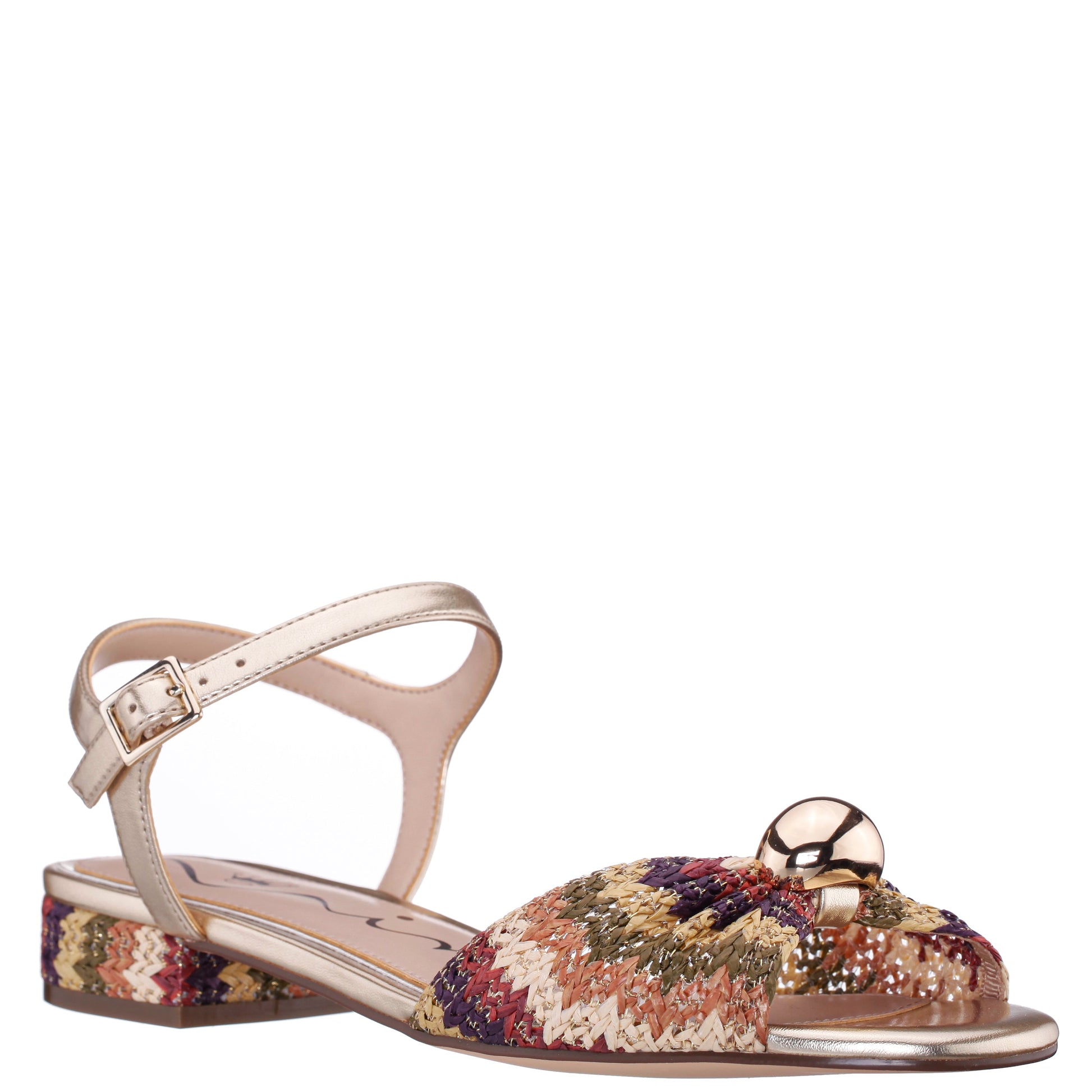 Slater Rainbow Flat Sandal Flat-Shoe | Nina Shoes