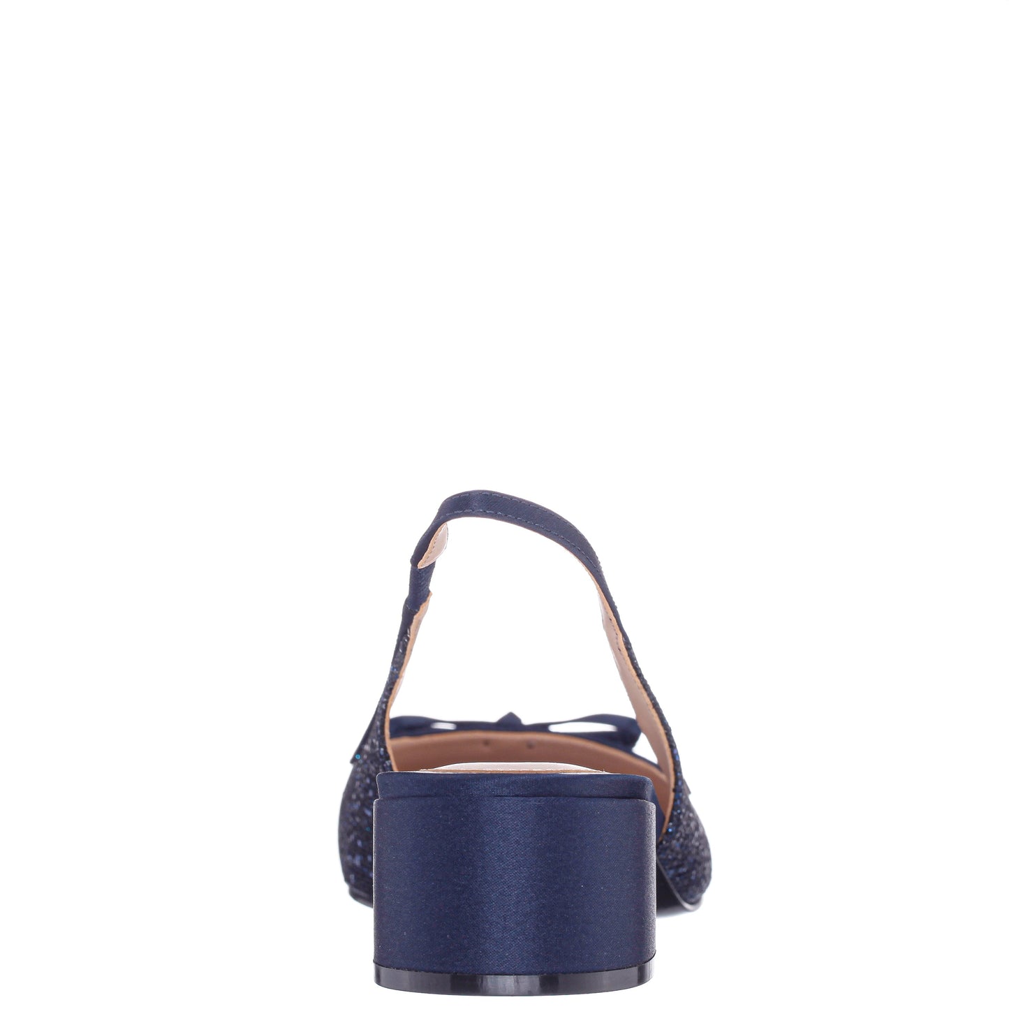 Kourtny Blue Block-Heel Pumps | Nina Shoes