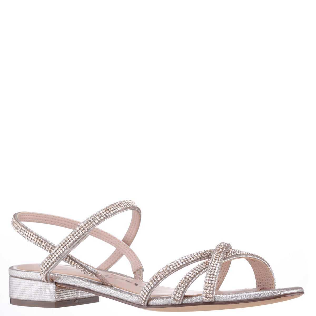 Sonja Platino Sandal Flat-Shoe Sandals | Nina Shoes