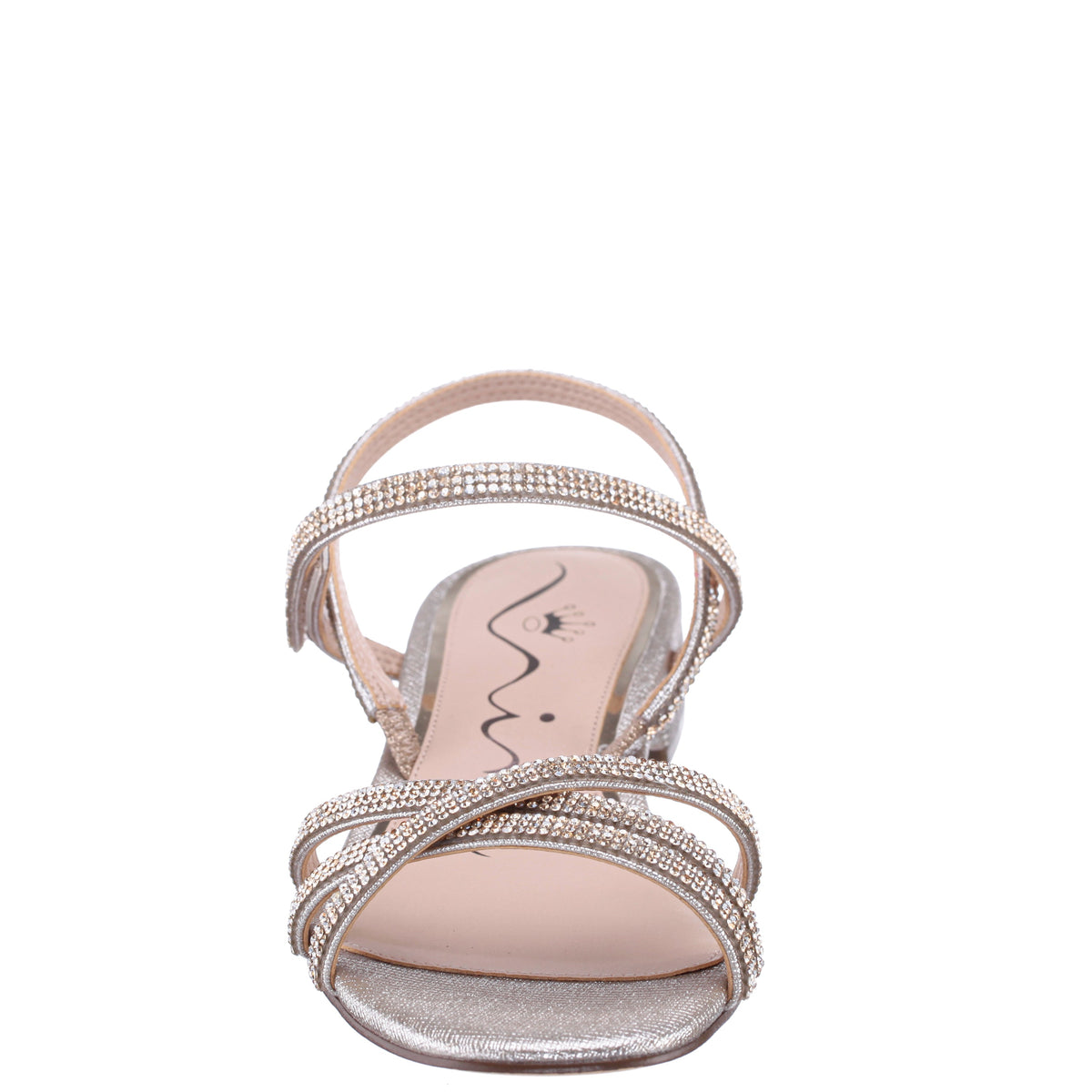 Sonja Platino Sandal Flat-Shoe Sandals | Nina Shoes