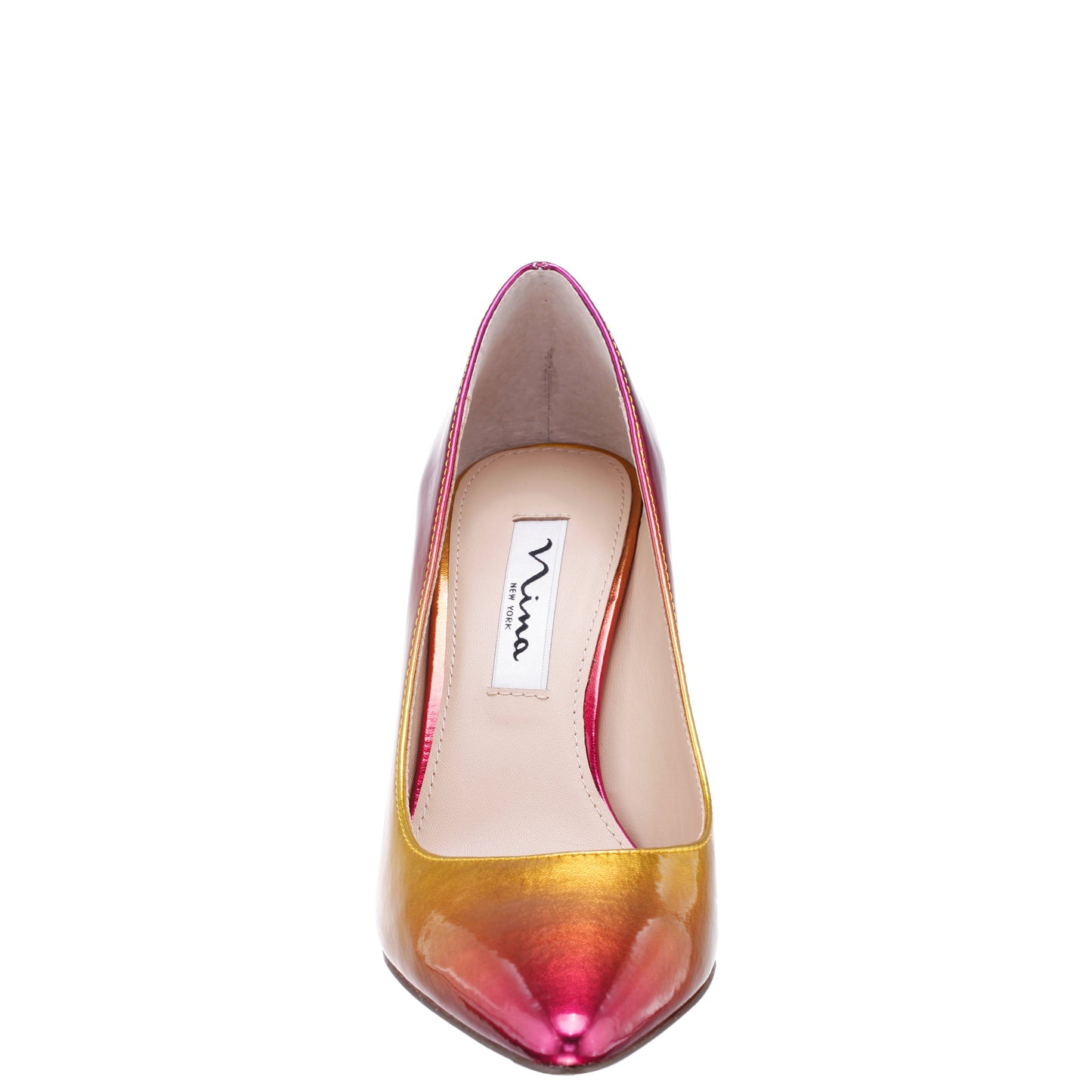 Nina85 Purple Ombre Patent Leatherette High-Heel Classic Pump | Nina Shoes