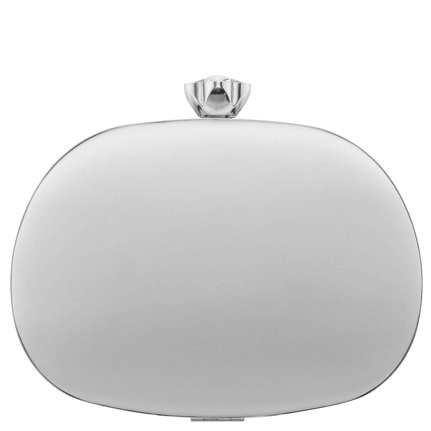 Flores White Crystal Embellished Flower Minaudiere | Nina Shoes