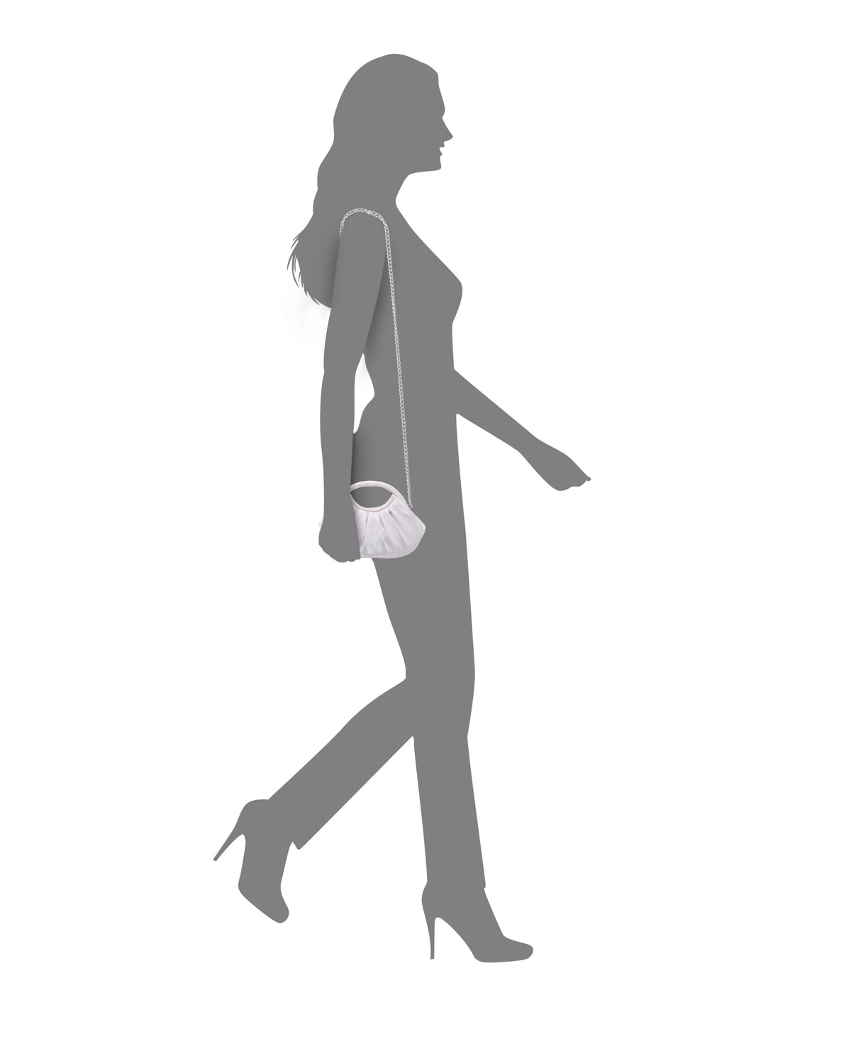 Bren Beige Satin Handle Satchel | Nina Shoes