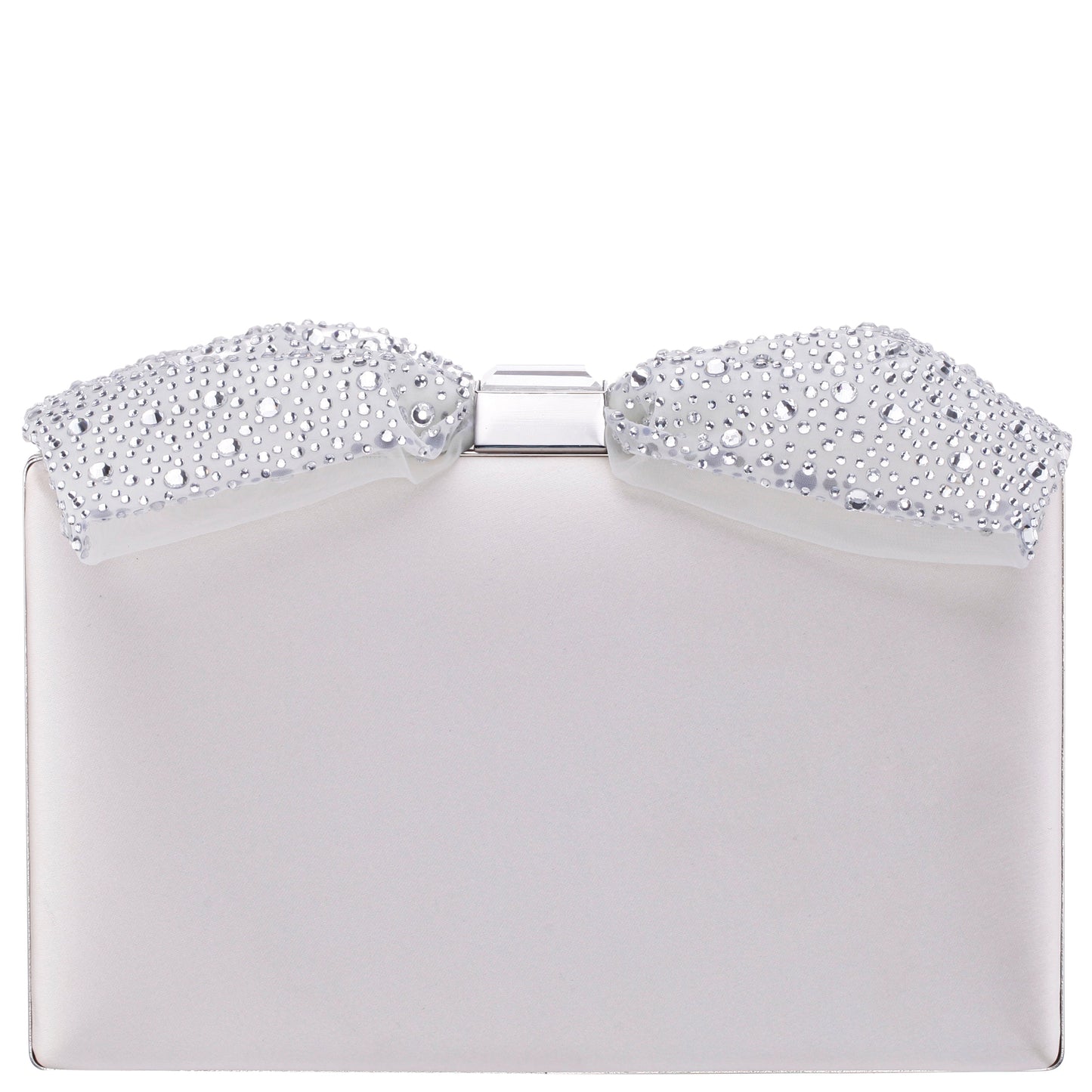 Selena Beige Glass Crystals Minaudiere | Nina Shoes