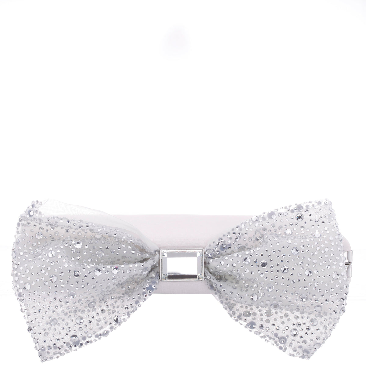 Selena Beige Glass Crystals Minaudiere | Nina Shoes