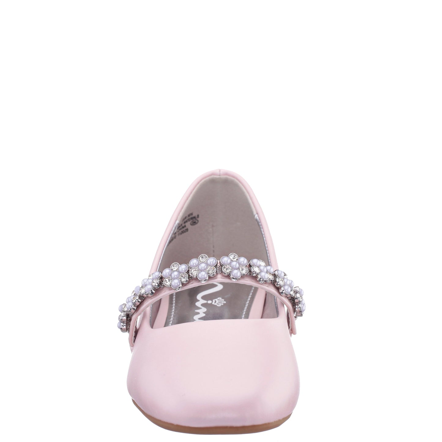 Girls Joansie Pink Pearlized Ballet Dress Shoe | Nina Shoes