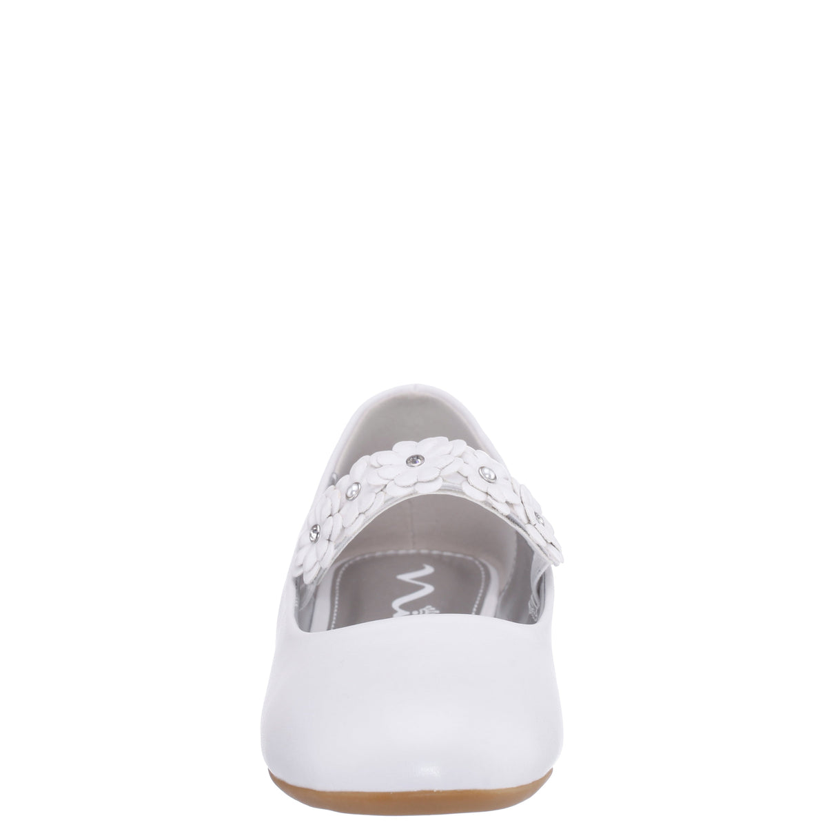 Girls Rozy White Ballet Dress Shoes | Nina Shoes