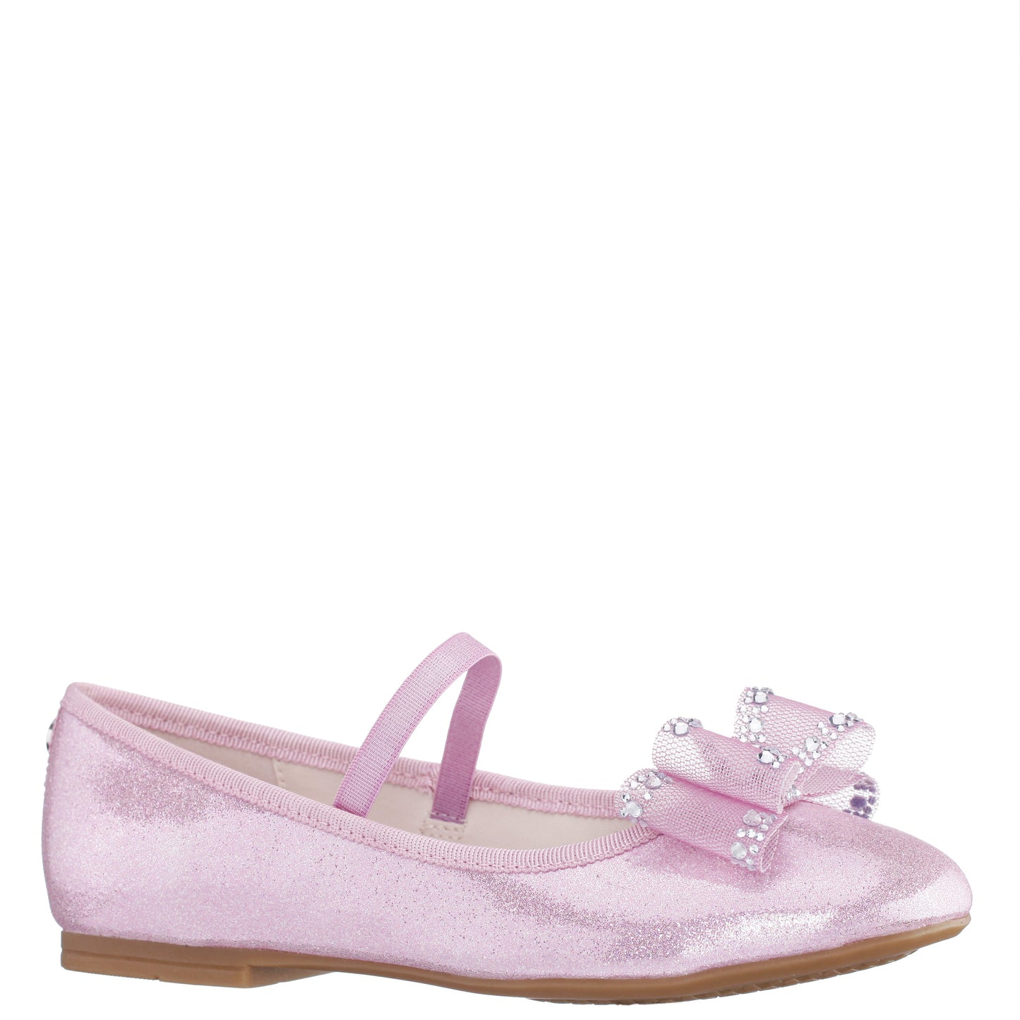 Girls Sidnee Pink Ballet Dress Shoes | Nina Shoes