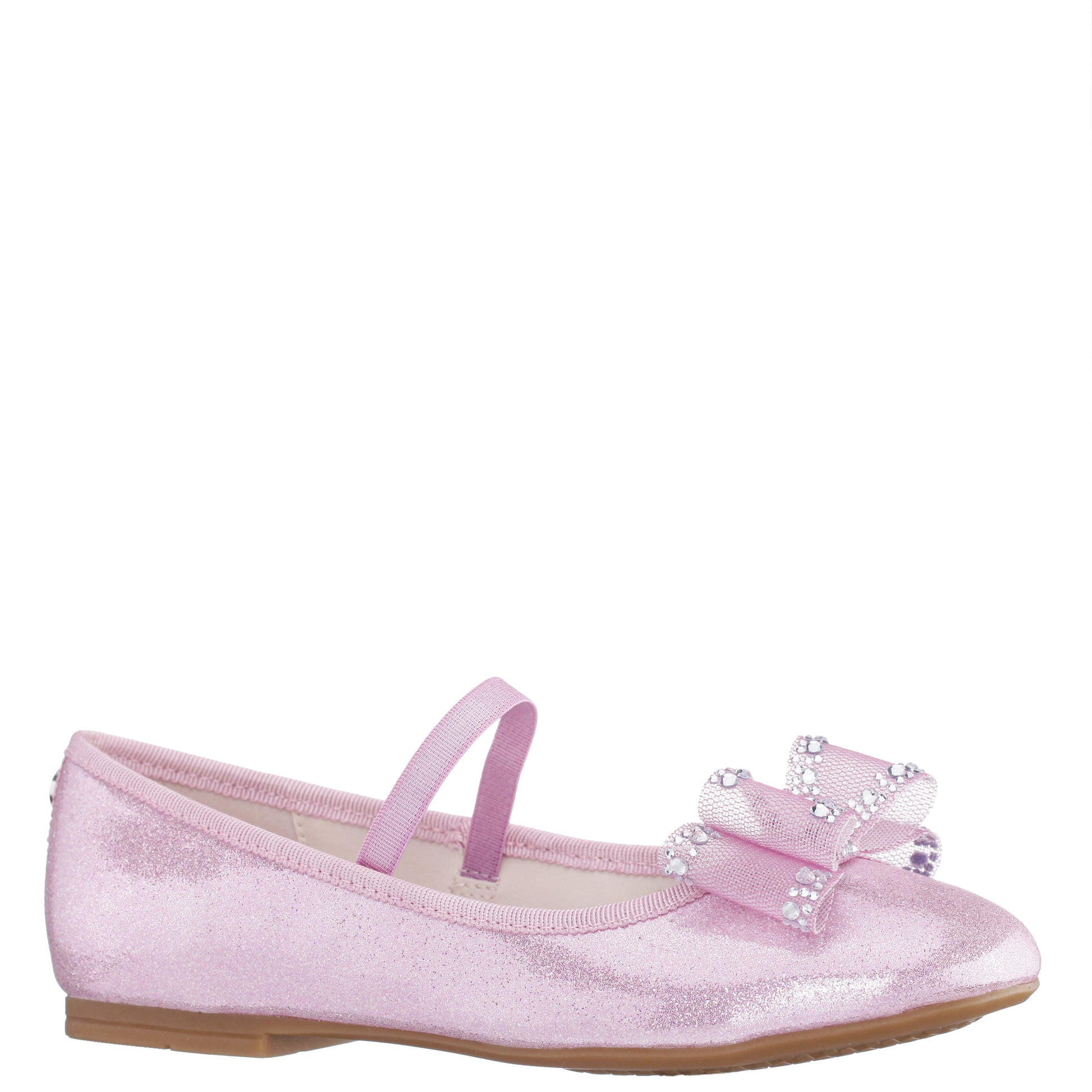 Girls Sidnee Pink Ballet Dress Shoes | Nina Shoes