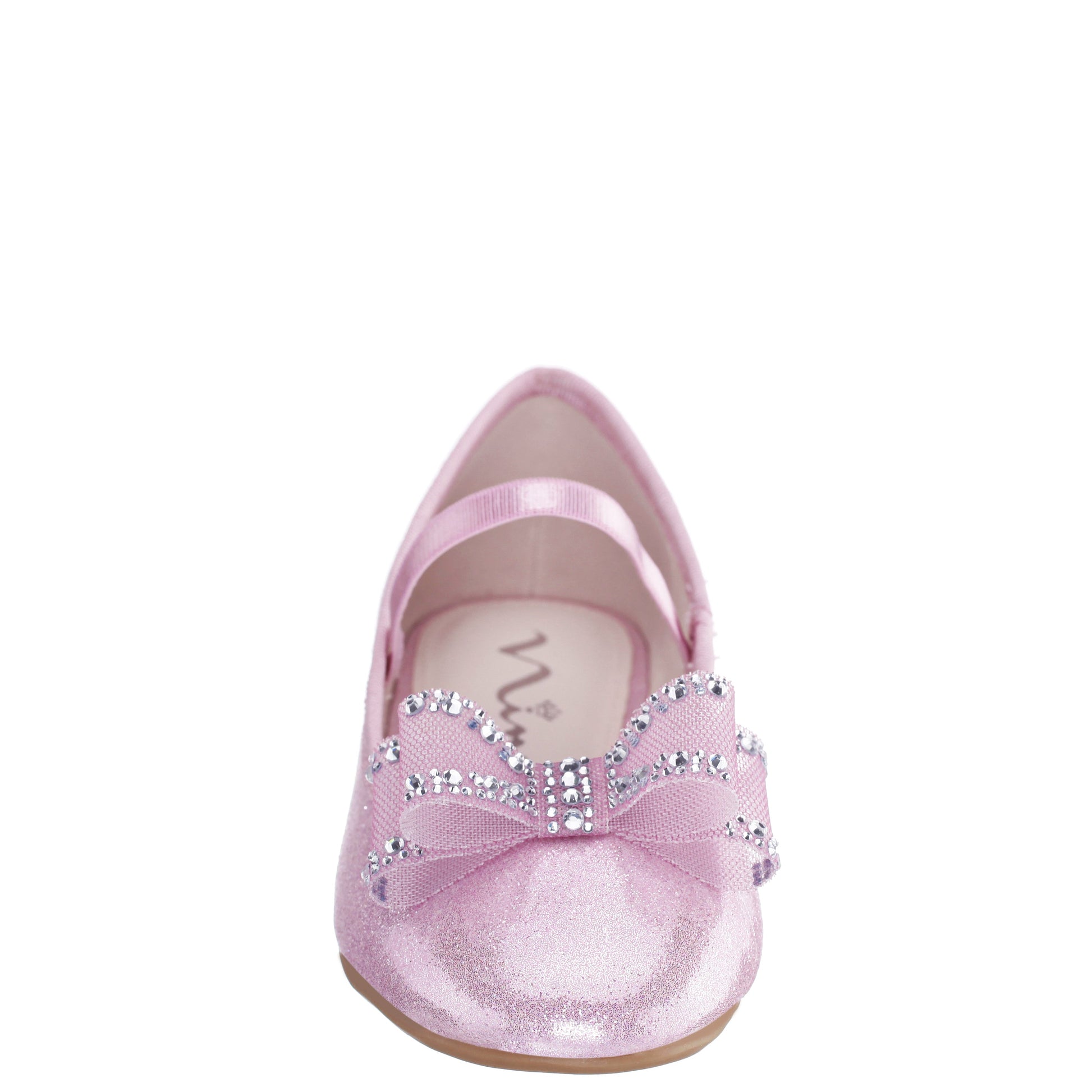Girls Sidnee Pink Ballet Dress Shoes | Nina Shoes