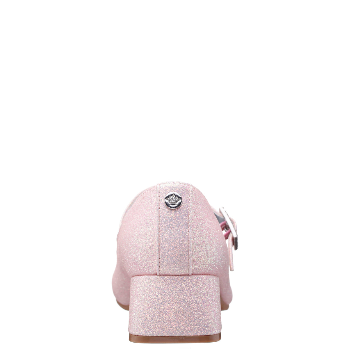Girls Mila Pink Glitter Mary Jane Dress Shoe | Nina Shoes