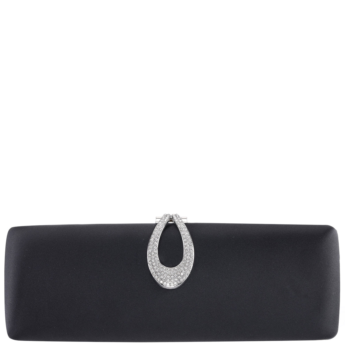 Rumi-R Black Satin Minaudiere | Nina Shoes