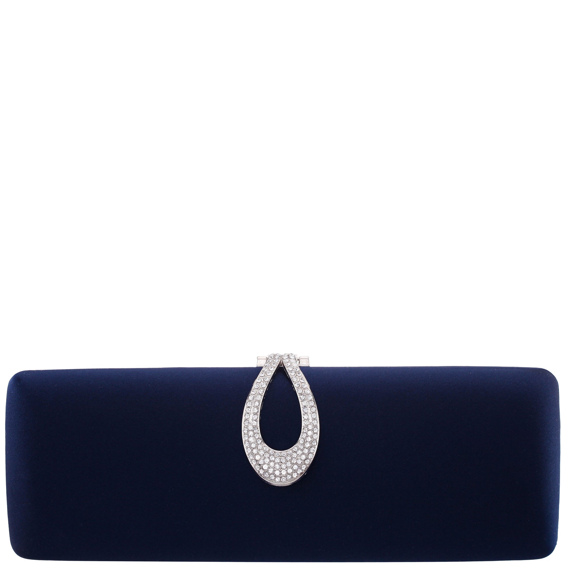 Rumi-R Blue Satin Minaudiere | Nina Shoes