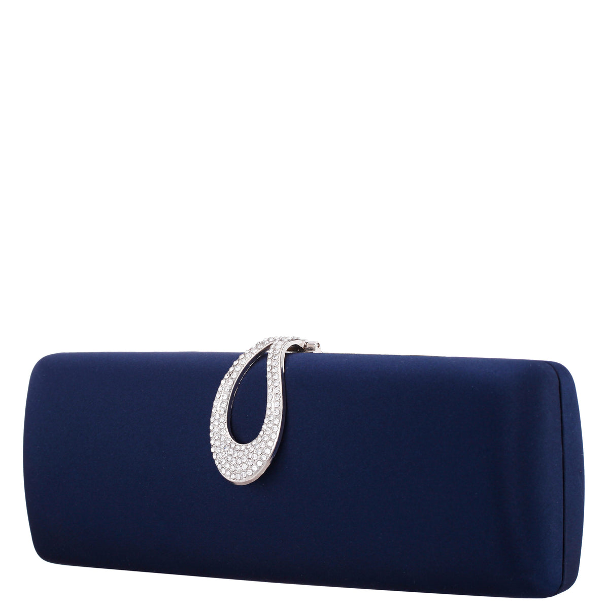Rumi-R Blue Satin Minaudiere | Nina Shoes