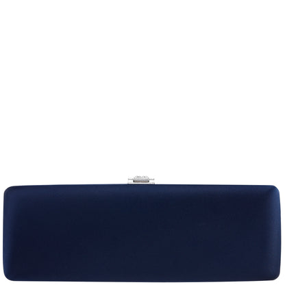 Rumi-R Blue Satin Minaudiere | Nina Shoes
