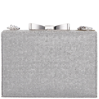 Regalo Silver Solid Box Bag | Nina Shoes