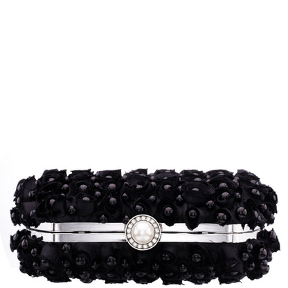 Paloma Black Pearl/Polyester Box Bag | Nina Shoes