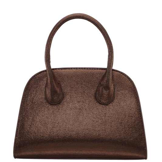 Ainsley Brown Reflective Suedette Handle Bag | Nina Shoes