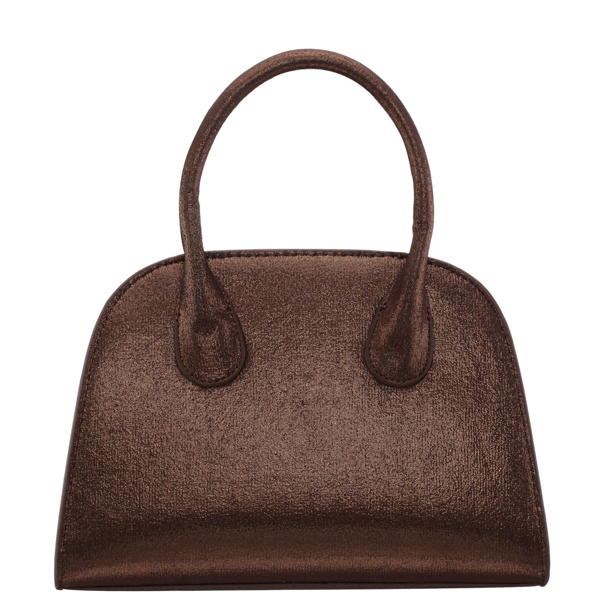 Ainsley Brown Reflective Suedette Handle Bag | Nina Shoes