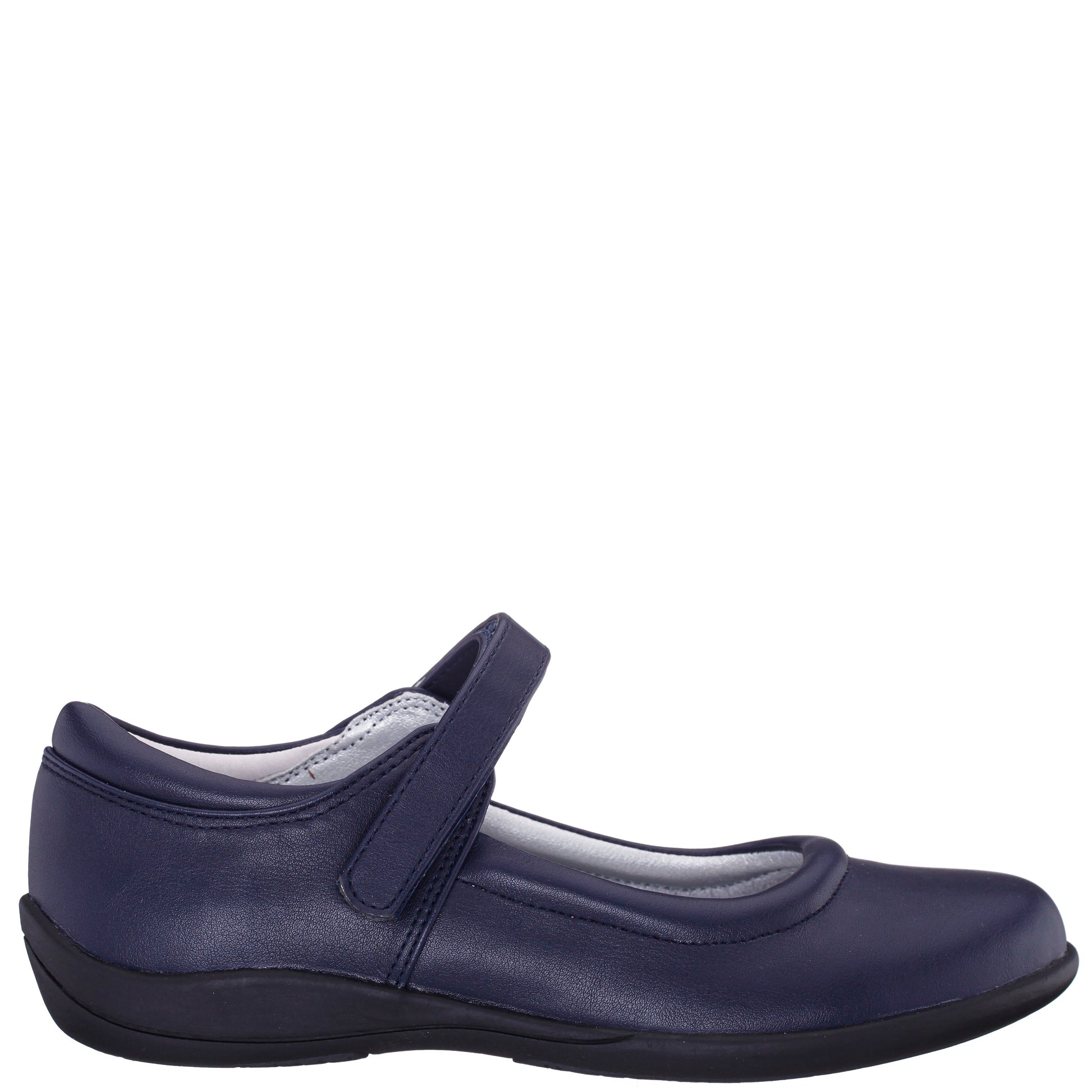 Girls Dallas Blue Mary Jane Flats | Nina Shoes