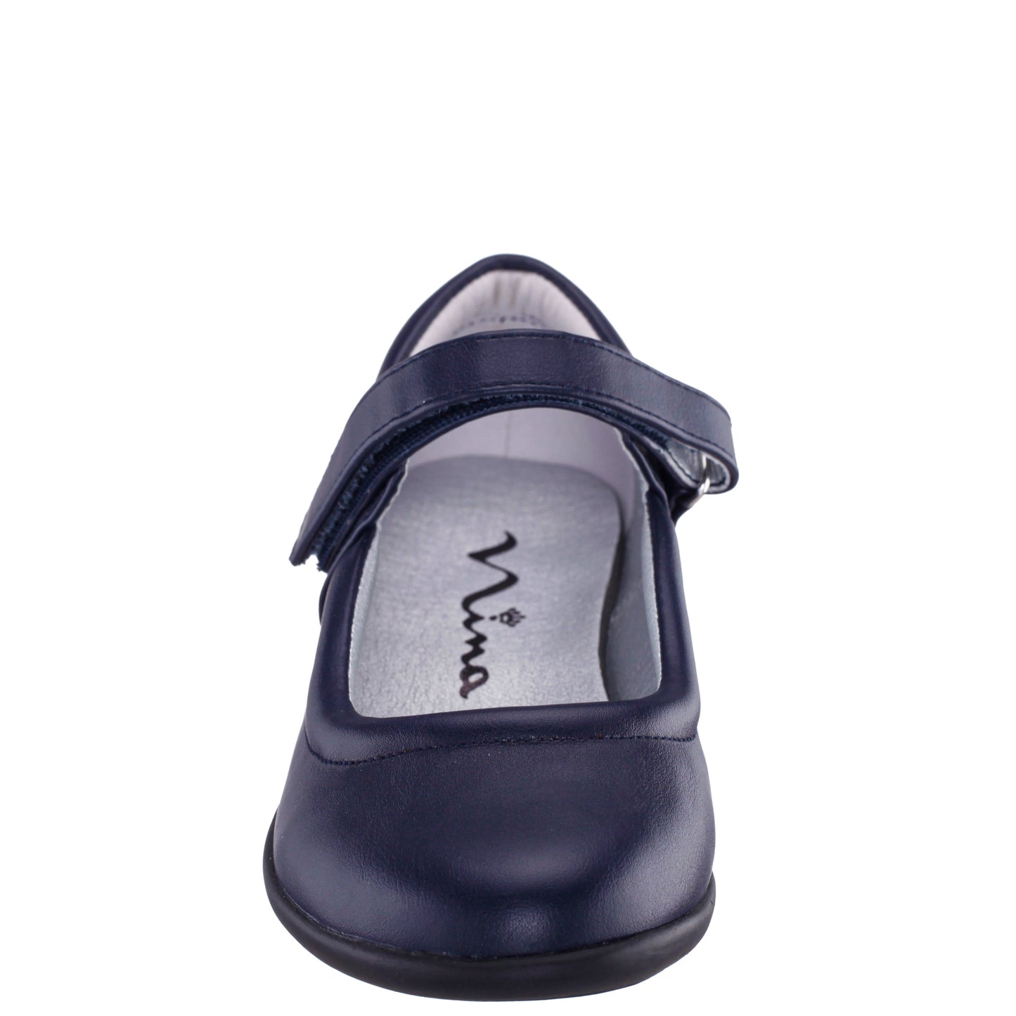 Girls Dallas Blue Mary Jane Flats | Nina Shoes