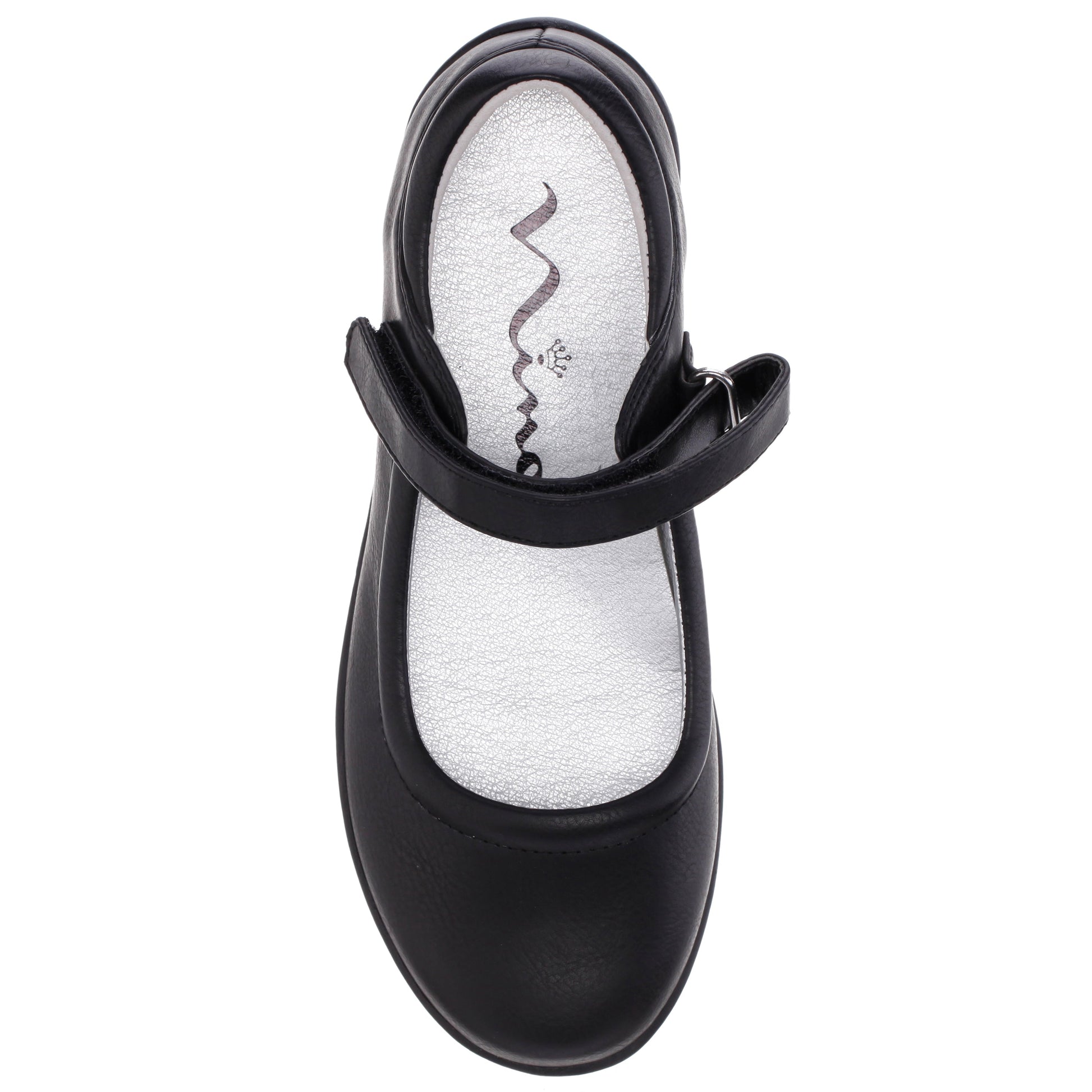 Girls Dallas Black Mary Jane Flats | Nina Shoes