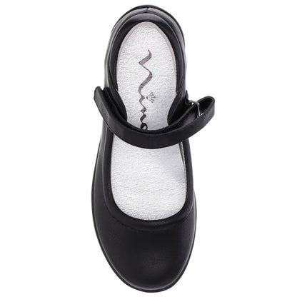 Girls Dallas Black Mary Jane Flats | Nina Shoes