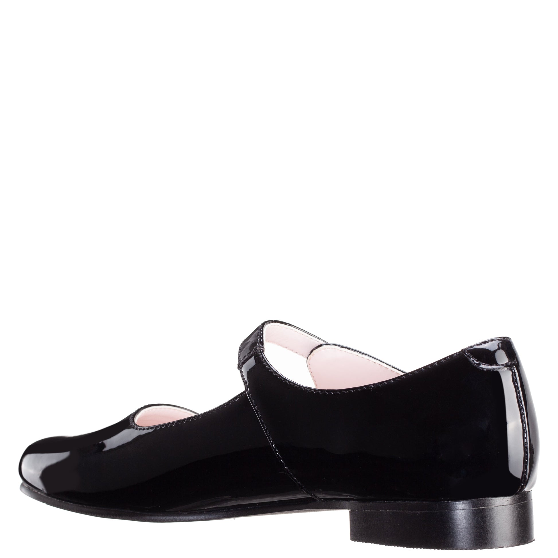 Girls Bonnett Black Patent Mary Jane Dress Shoes | Nina Shoes